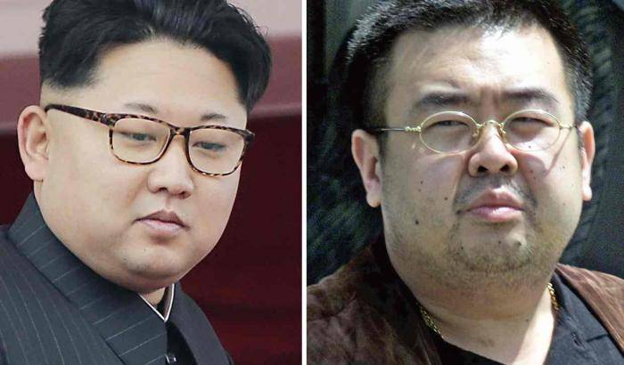 Kim Jong-un e il fratellastro Kim Jong-nam