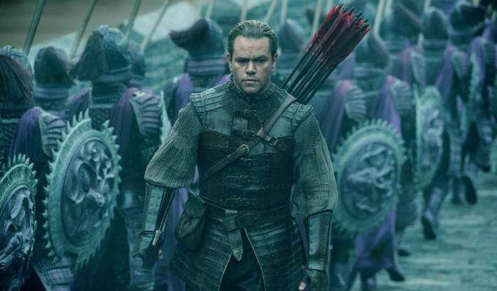 Incassi del weekend: The Great Wall primo al box office