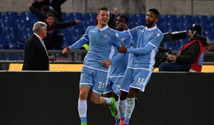 Milinkovic e Immobile: la Lazio si aggiudica il derby d'andata
