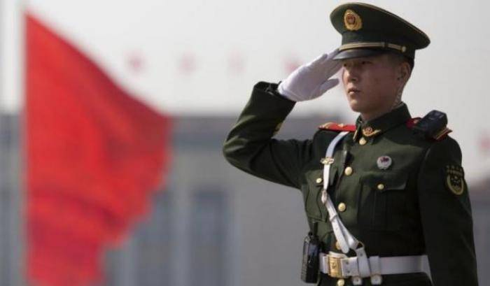 Cina, militare. Foto AP