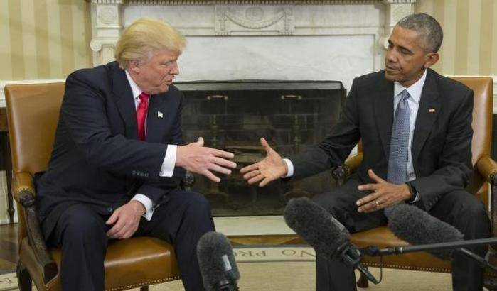 Donald Trump e Barack Obama