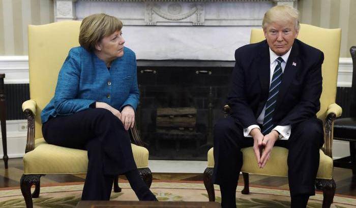0350CB-angela-merkel-e-trump Angela Merkel e Trump