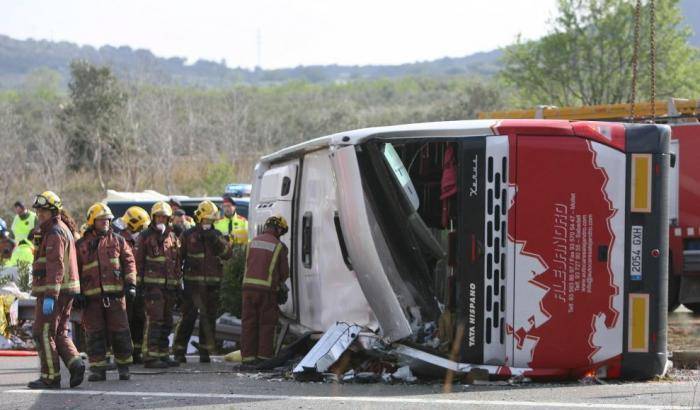 Strage bus in Catalogna
