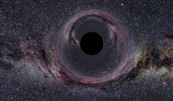 Il telescopio spaziale Hubble trova un buco nero in fuga