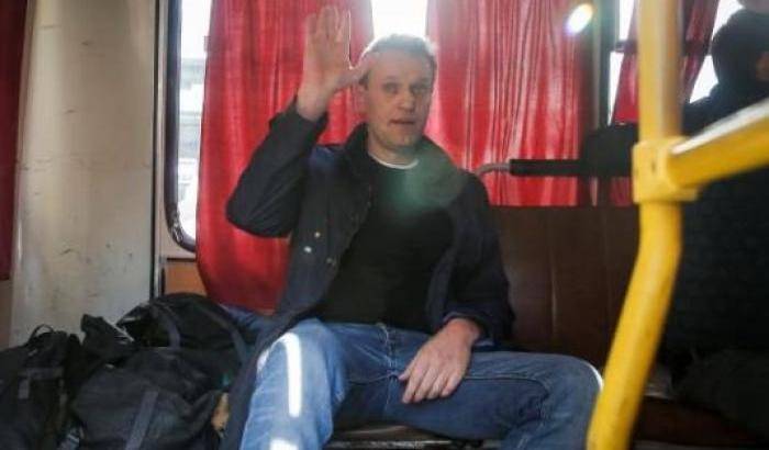 Navalny dopo l'arresto