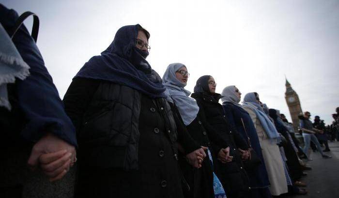 Sul ponte della strage le donne musulmane dicono No al terrorismo