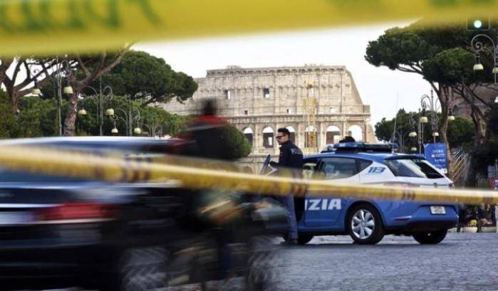 Roma, la manifestazione