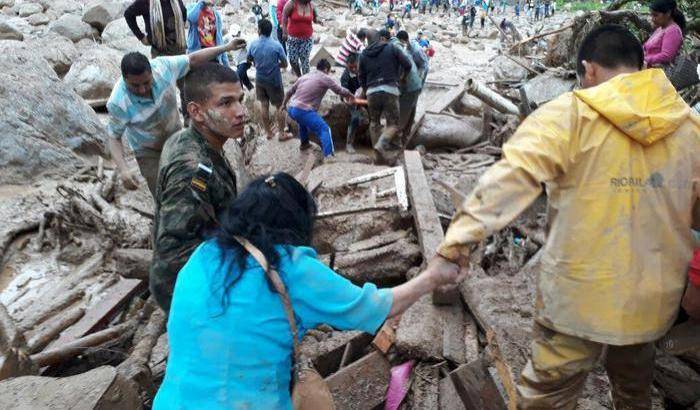 Valanga in Colombia