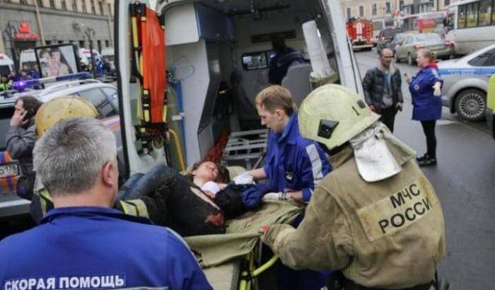 Feriti dopo l'attentato di San Pietroburgo