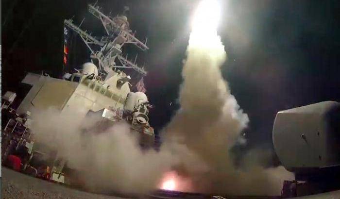Il lancio dei missili Usa sulla Siria