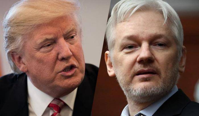 Trump e Assange