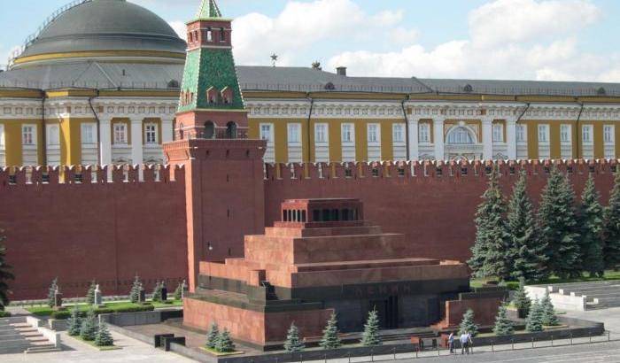 Il mausoleo di Lenin a Mosca