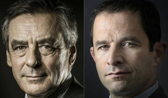 François Fillon e Benoit Hamon