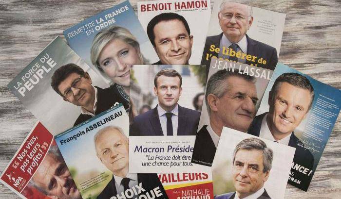 I candidati alle elezioni francesi