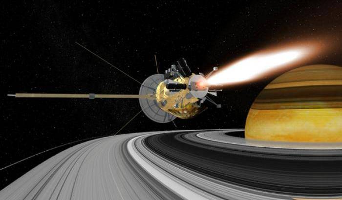 Al via l’ultimo viaggio della Sonda Cassini tra gli anelli di Saturno
