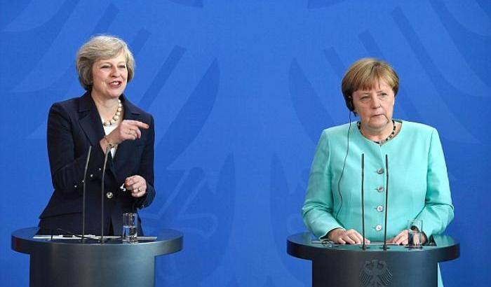 Merkel frena May: Gran Bretagna non avrà gli stessi diritti di uno stato Ue