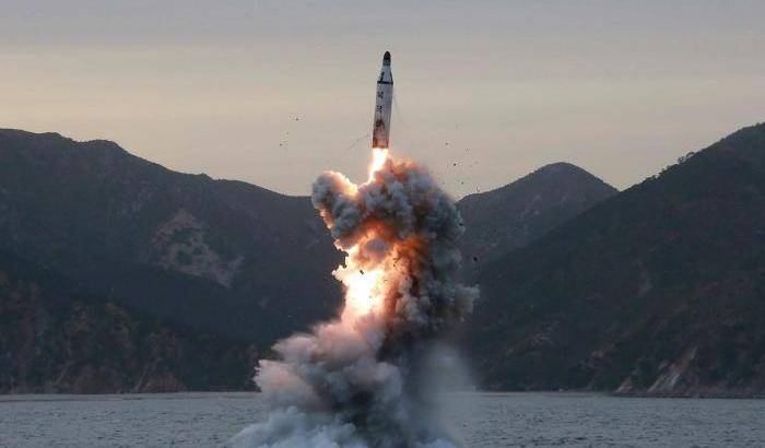 Una foto non datata, rilasciata il 24 aprile dall'agenzia centrale della Corea del Nord (KCNA)