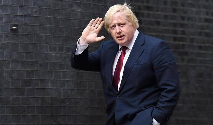 Il ministro degli esteri britannico Boris Johnson