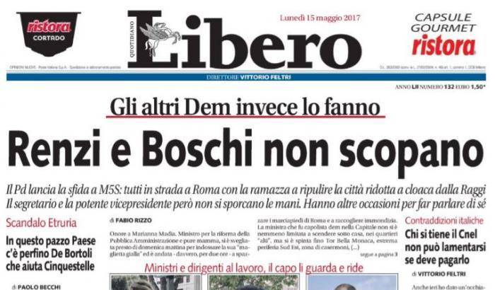 L'orrendo titolo di Libero