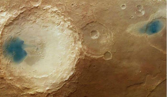 Nuove rivelazioni sull'acqua a Marte