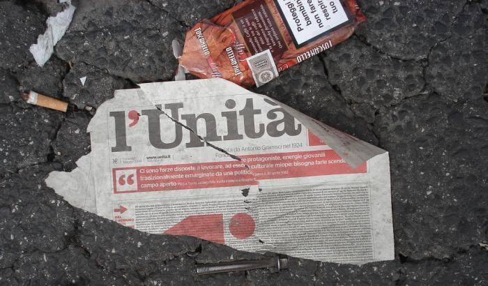 Fatture non pagate: il tipografo rifiuta di stampare l'Unità