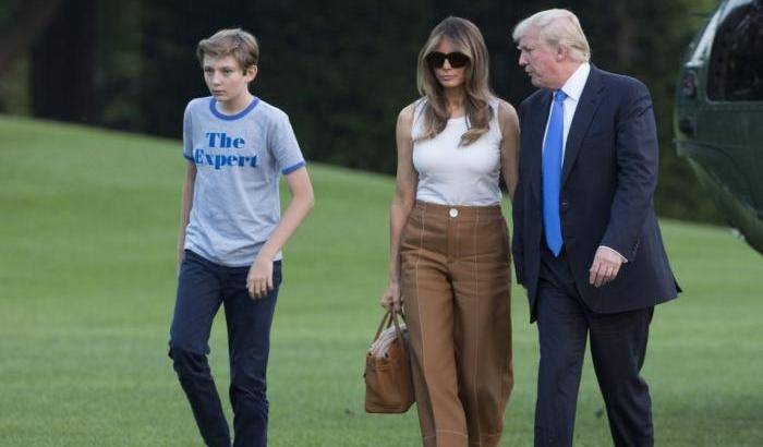 Finita la scuola Melania Trump si trasferisce alla Casa Bianca