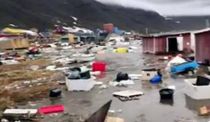 Tsunami in Groenlandia, distrutto un villaggio: quattro dispersi