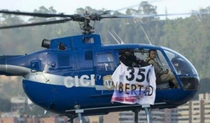 Caos in Venezuela, un elicottero della polizia attacca la Corte suprema: il video