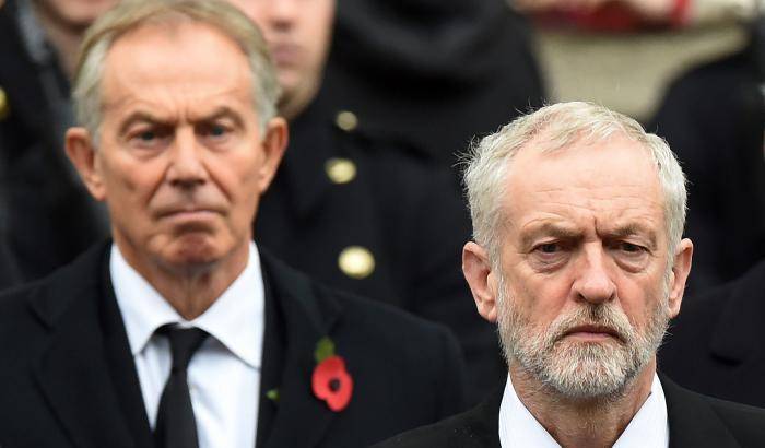 Blair e Corbyn