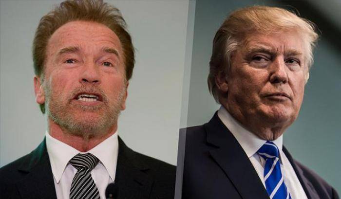 Arnold Schwarzenegger controTrump: vive ancora all'Età della Pietra