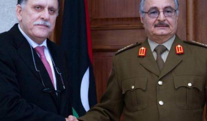 al-Serraj contro Haftar