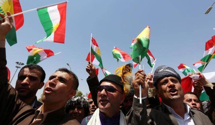 Molti vogliono il l'indipendenza del Kurdistan iracheno