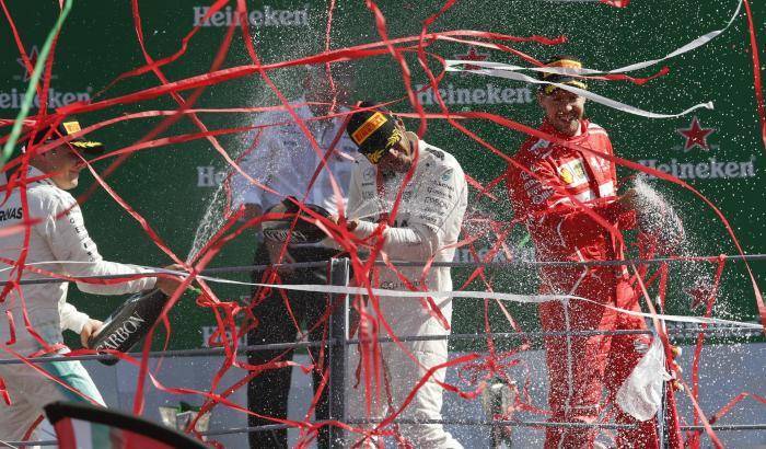 A Monza ha vinto di nuovo Hamilton e Marchionne s'arrabbia