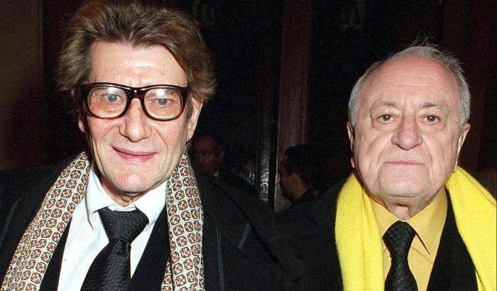 Pierre Bergé e Yves Saint Laurent