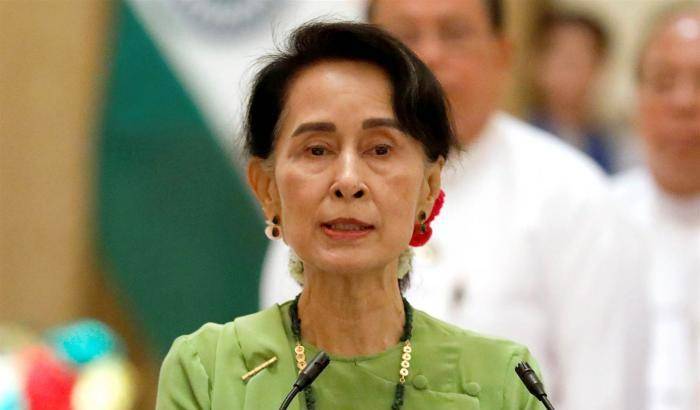 Aung San Suu Kyi, leader del Myanmar