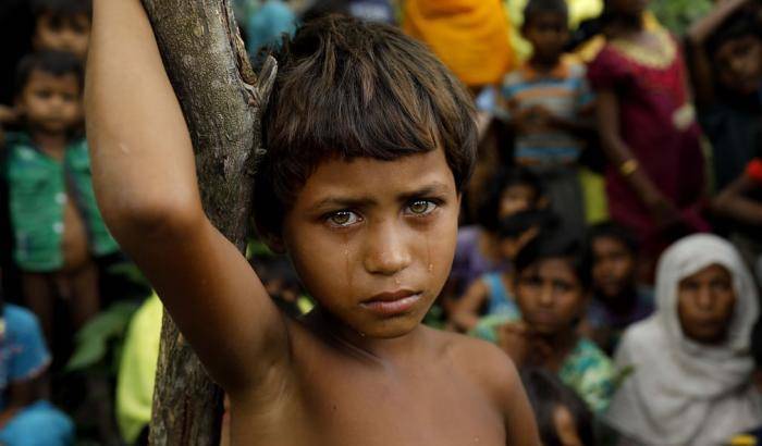 Il pianto del bambino Rohingya: lacrime che grondano sulle foglie inaridite dell'ingiustizia