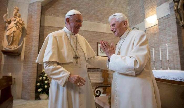 Ratzinger e Bergoglio