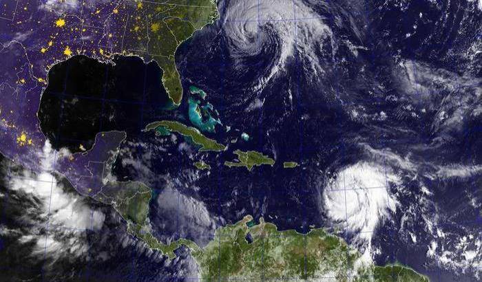 L'uragano Maria cresce di potenza e si abbatte sui Caraibi