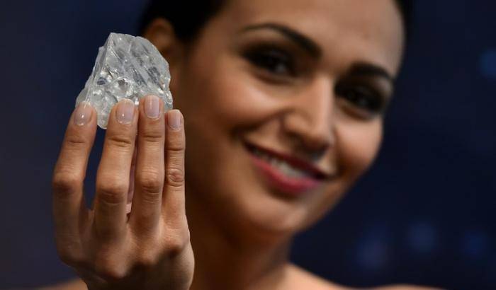 Venduto per 45 milioni di euro il più grande diamante grezzo del mondo