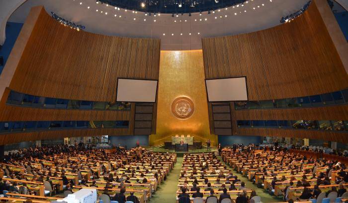 L'assemblea dell'Onu