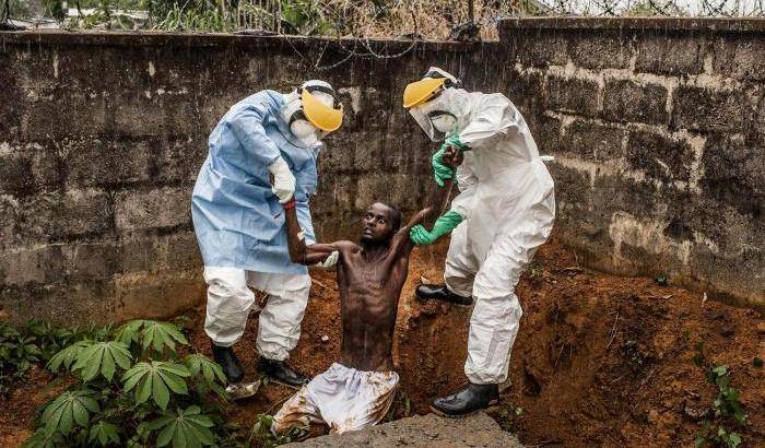 Un malato di ebola