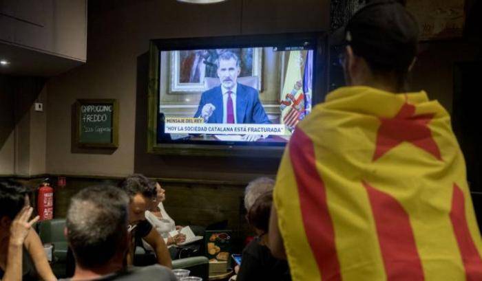 Il discorso di re Filippo di Spagna visto dalla Catalogna
