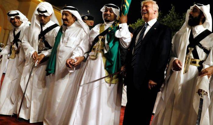 Trump in Arabia Saudita