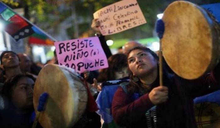 La protesta dei Mapuche in Cile