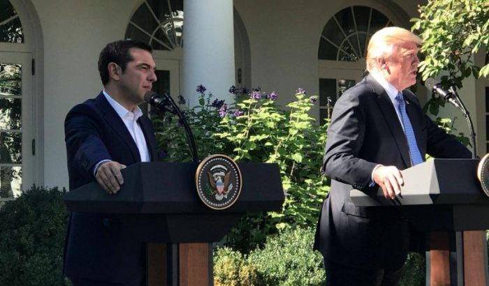 Tsipras e Trump