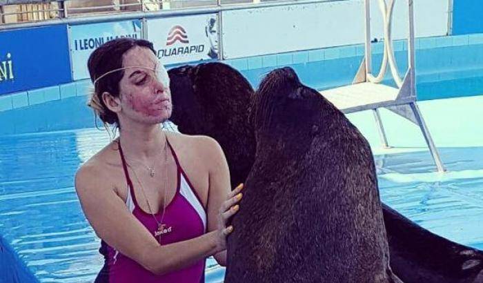 0004A43F-la-ragazza-sfregiata-con-l-acido-dall-ex-senza-lavoro-presa-di-mira-dagli-animalisti Gessica Notaro