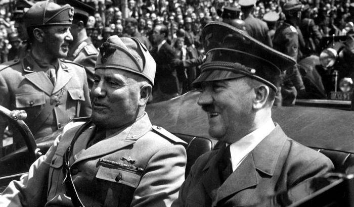 Mussolini e Hitler nel 1940