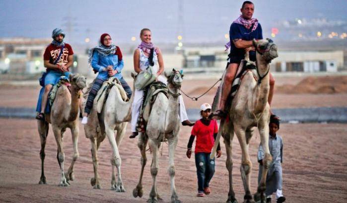 Laura Plummee in Egitto