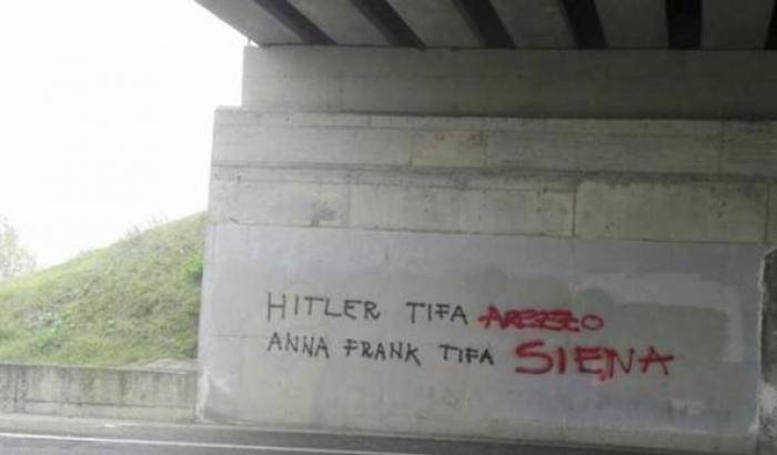 Hitler tifa Arezzo, Anna Frank tifa Siena: così lo sport si copre di vergogna