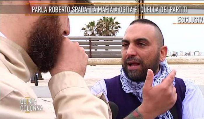 Roberto Spada in un'altra intervista, questa rilasciata pacificamente